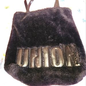 Gabrielle Union Faux Fur Purse
